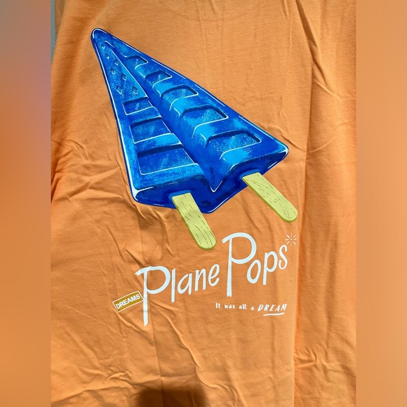 Paper Planes Blue Raspberry Plane Pop tee NWT - Picture 4 of 8